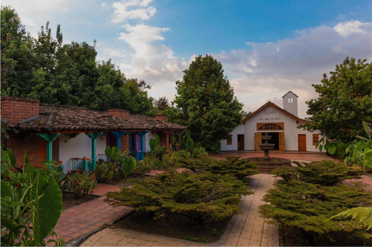 Termales El Otono Otel La Enea Dış mekan fotoğraf Hacienda San José de San Miguel